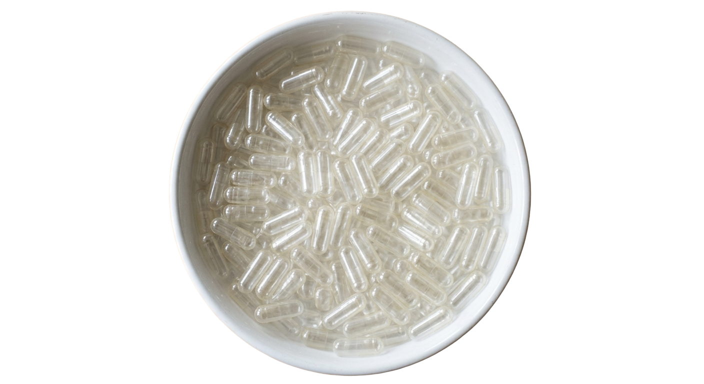 Empty Capsules - Size 00 (500mg) (200 per pack)