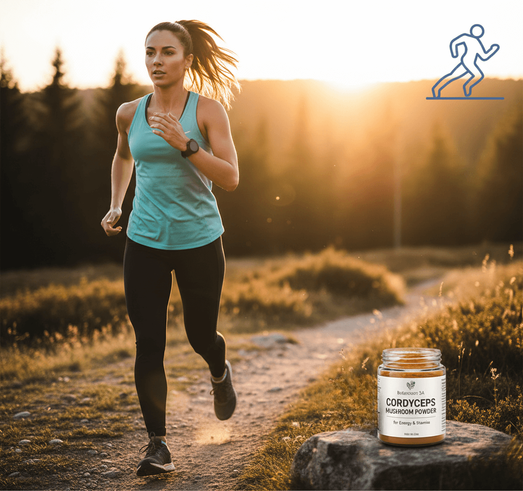 Herbs and Mushrooms for energy and improved physical performance from Botanicum SA