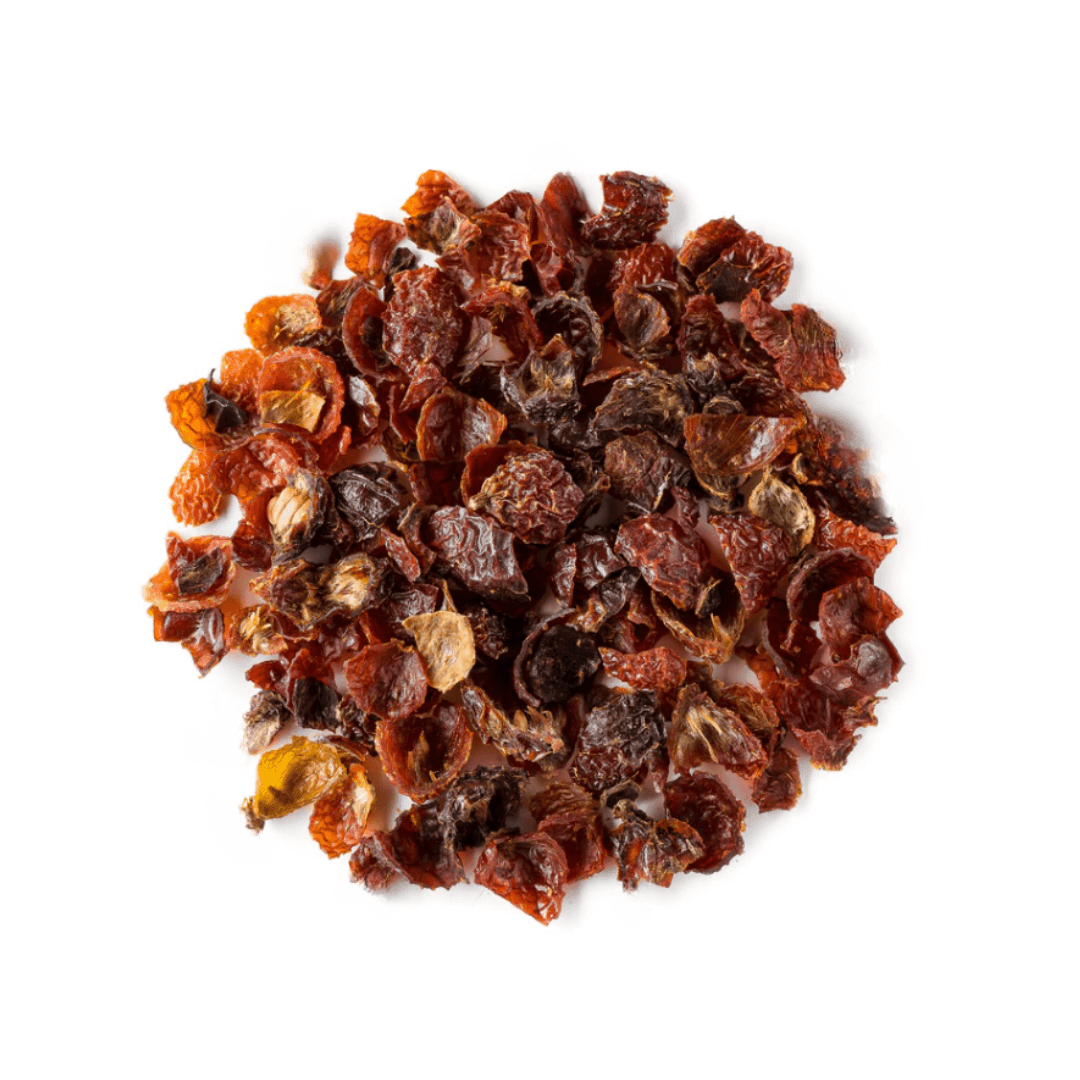 Dried rosehips – rich in vitamin C for immune support and skin health - Loose Tea